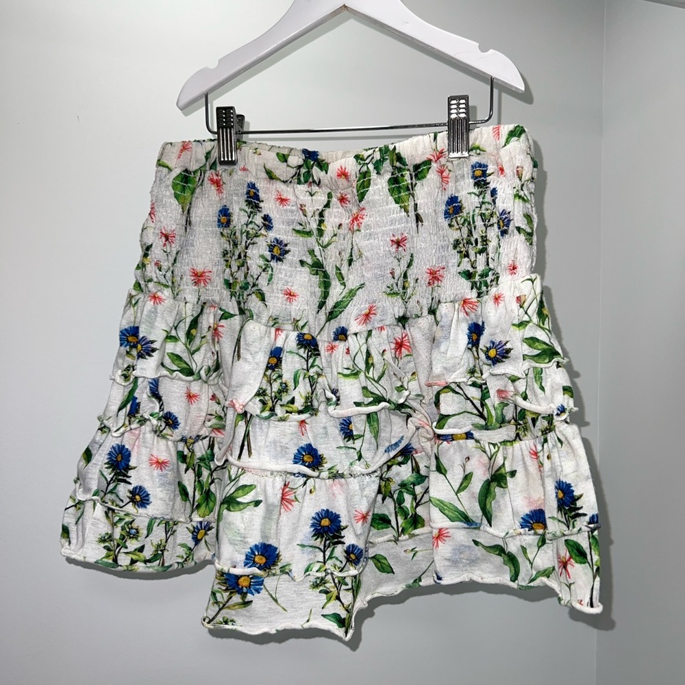 Revolve dRA Los Angeles Floral Mini Skirt